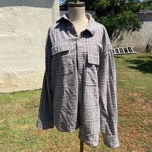 Abercrombie 90s oversized flannel